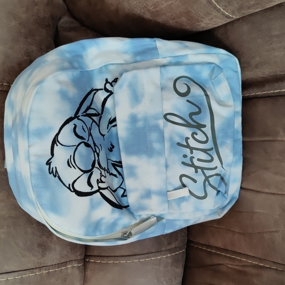Disney Handbags - Stitch Tie Dye Backpack
